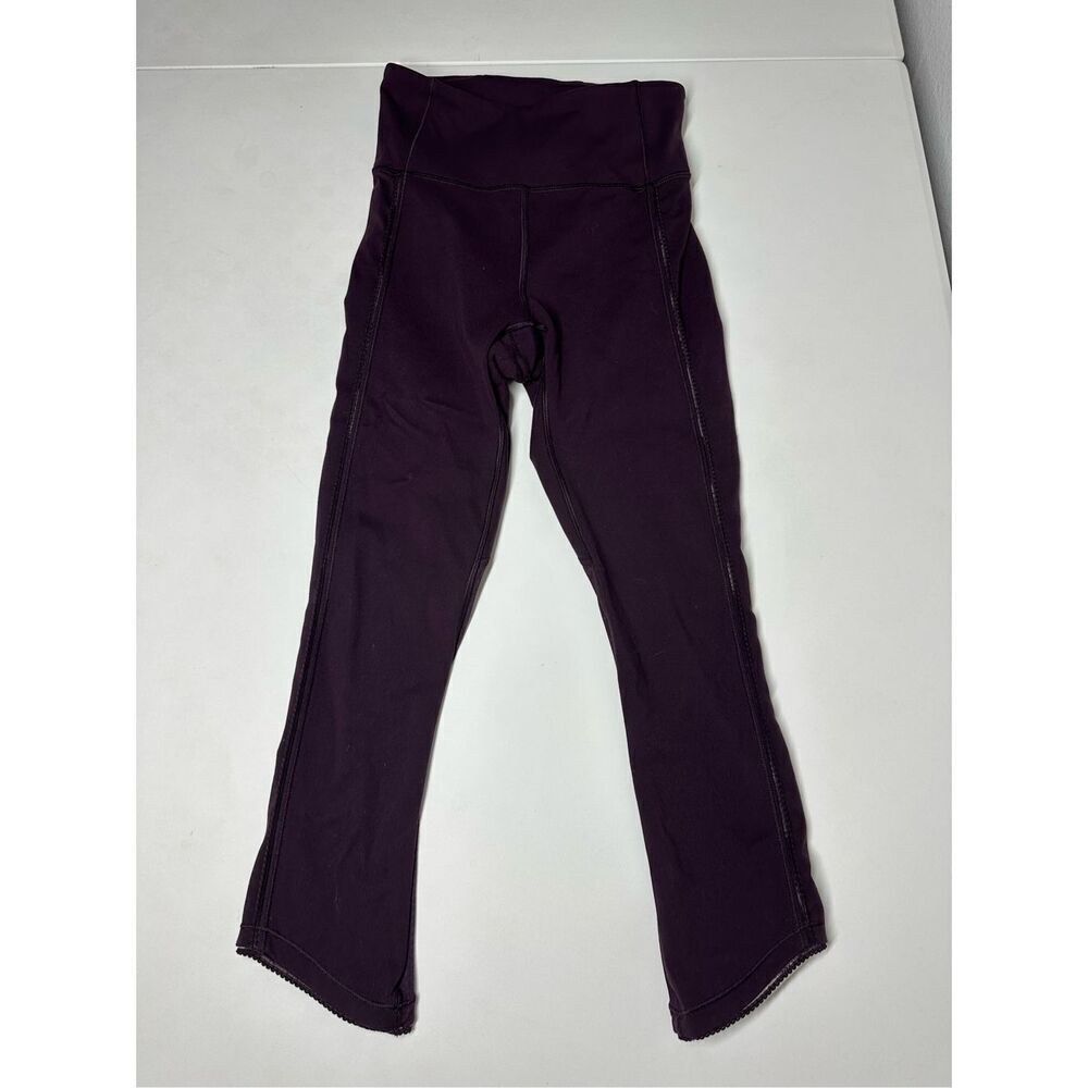 Lululemon Hot like Agni High Waisted Leggings Pants Magenta Size 2